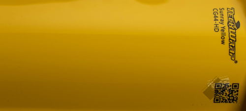 Teckwrap CG44-HD Sunray Yellow autófólia bemutató kép és ár