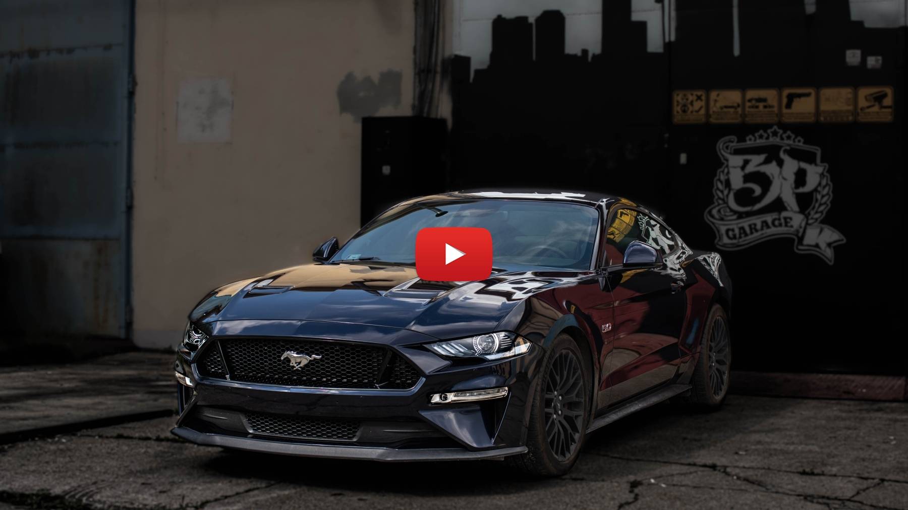 autófóliázás Ford Mustang Teckwrap GAL15 Gloss Aluminium Oxford Blue Csepel videó fejléc
