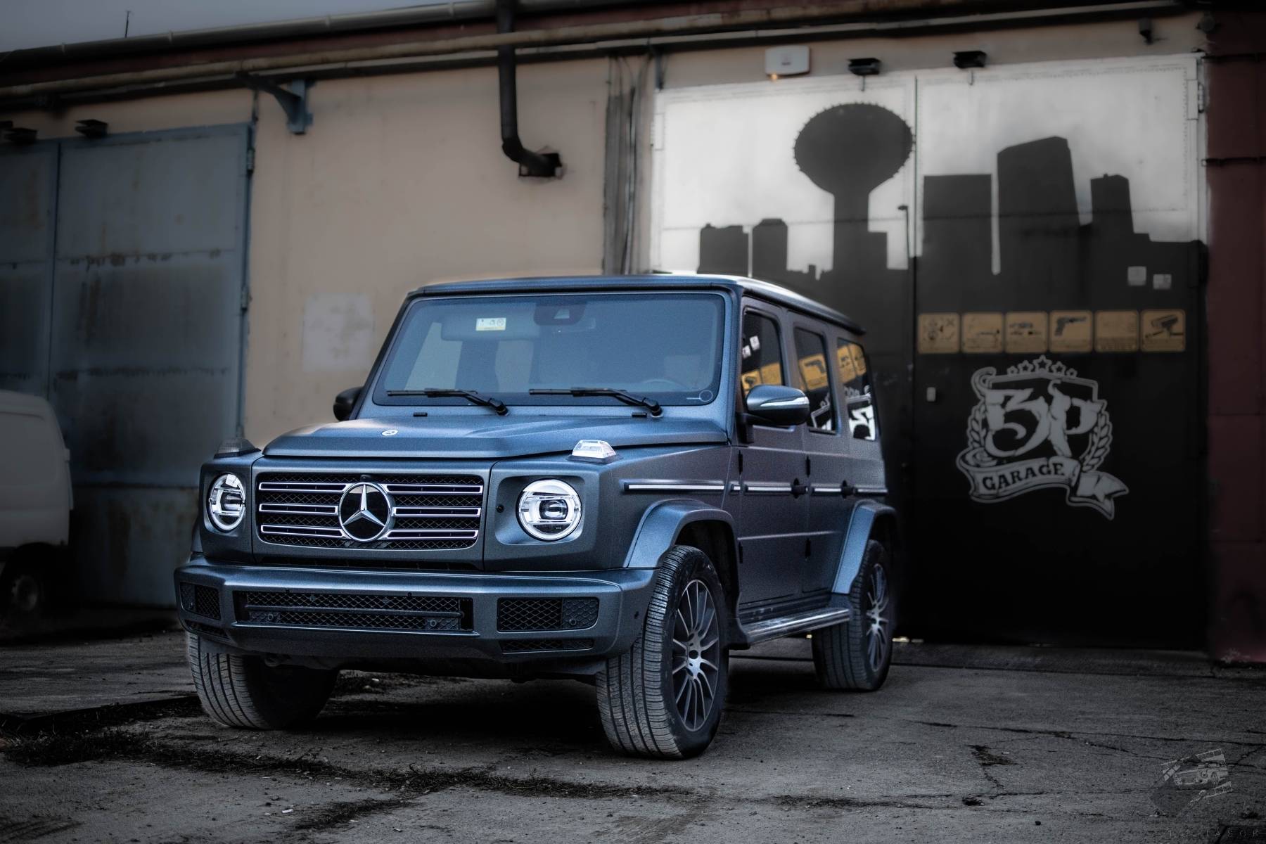autófóliázás Mercedes G Class APA CW/R89.19X Matte Metal GUNMETAL GREY Csepel galéria fejléc